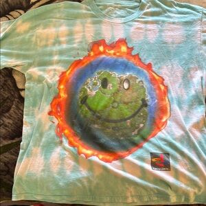 Cactus Jack by Travis Scott Blue Tie-Dye Tee